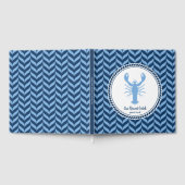 Nautical Blue Lobster kust Gastenboek (Volledig)