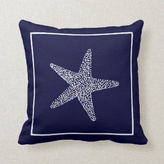 Nautical Blue Starfish Sierkussen CBendel Design