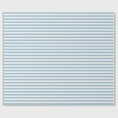 Nautical Blue Stripes Cadeaupapier (Vlak)