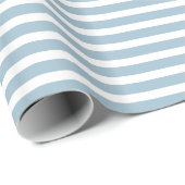 Nautical Blue Stripes Cadeaupapier (Rol Hoek)