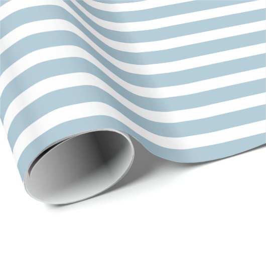 Nautical Blue Stripes Cadeaupapier (Rol Hoek)