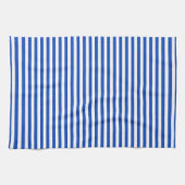 Nautical Blue Stripes Theedoek (Horizontaal)