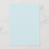 Nautical Blue Stripes Waterverf Anchor Wedding Advieskaart (Achterkant)