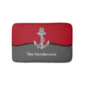 Nautical Boat Anchor Badmat (Voorkant)