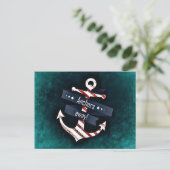 Nautical Boat Anchor Briefkaart (Staand voorkant)