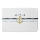 Nautical Boat Anchor, touw Badmat (Voorkant)