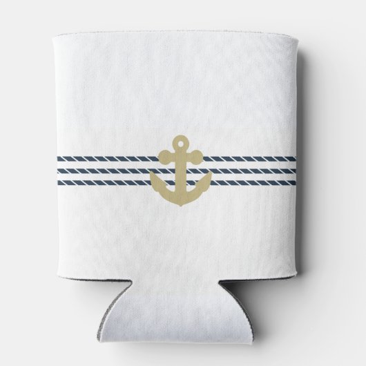 Nautical Boat Anchor, touw Blikjeskoeler (Achterkant)