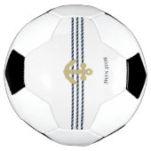 Nautical Boat Anchor, touw Voetbal (Gedraaid)