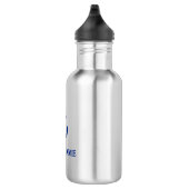 Nautical Boat Name Anchor Star Waterfles (Rechts)