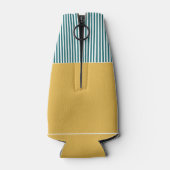 Nautical Boat Name Persoonlijk Flesjeskoeler (Achterkant)