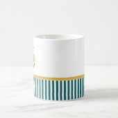 Nautical Boat Name Persoonlijk Koffiemok (Center)