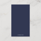 Nautical Boy Baby shower Boeken voor Baby Informatiekaartje (Achterkant)