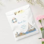 Nautical Boy Baby shower Dank u Bedankzakje (Gezegeld)