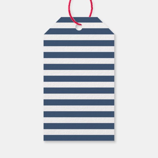 Nautical Boy Baby shower Dank u Cadeaulabel (Achterkant)