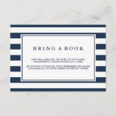 Nautical Boy Baby shower Request Insert Informatiekaartje (Voorkant)
