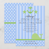 Nautical Boy Kaart (Voorkant / Achterkant)