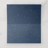 Nautical Boy Monkey Red en Navy Baby shower Plaatskaartje (Binnenkant ongevouwen)