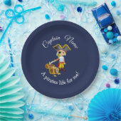 Nautical Boy Party Pirate Papieren Bordje (Feest)