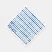 Nautical Boy Sailor Teddy Bears Stripe Baby shower Servet (Hoek)