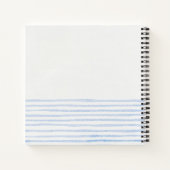 Nautical Boy Verjaardag Foto Gastenboek Notitieboek (Achterkant)