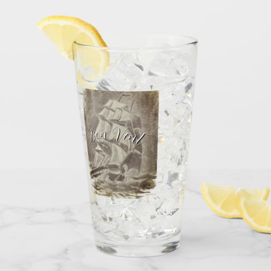 Nautical Brew Glass Glas (Voorkant ijs)