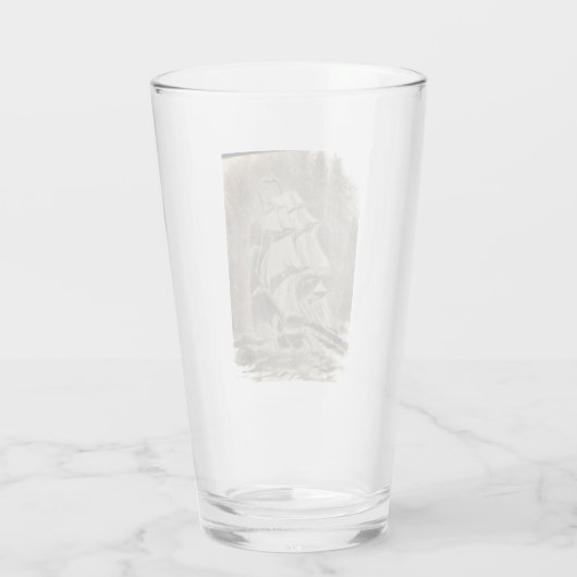 Nautical Brew Glass Glas (Achterkant)