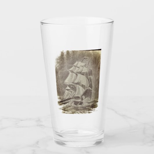 Nautical Brew Glass Glas (Voorkant)