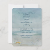 Nautical Bridal Shower Kaart (Achterkant)