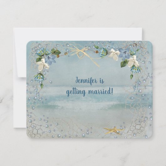 Nautical Bridal Shower Kaart (Voorkant)