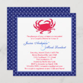 Nautical Bridal Shower Uitnodiging (Voorkant / Achterkant)