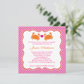 Nautical Bridal Shower Uitnodiging (Staand voorkant)
