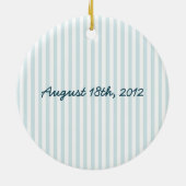 Nautical bruiloft keepomwille ornament (Achterkant)