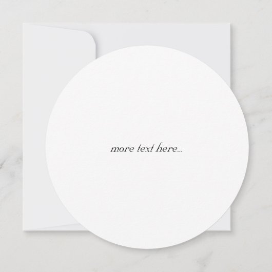 Nautical bruiloft repetitief diner kaart (Achterkant)