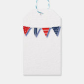 Nautical Bunting Cadeaulabel (Achterkant)