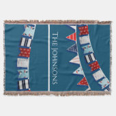 Nautical Bunting Deken (Voorkant)