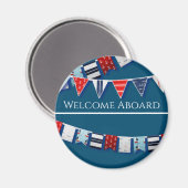 Nautical Bunting Magneet (Voorkant / Achterkant)