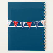 Nautical Bunting Planner (Achterkant)