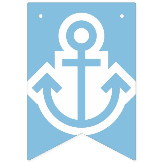 Nautical Bunting Vlaggetjes (Eerste vlag)