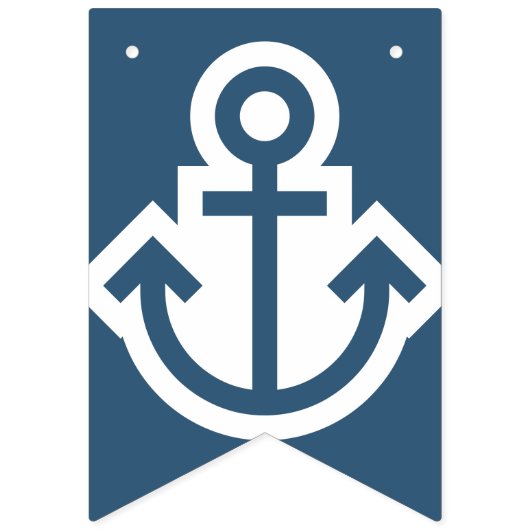 Nautical Bunting Vlaggetjes (Eerste vlag)