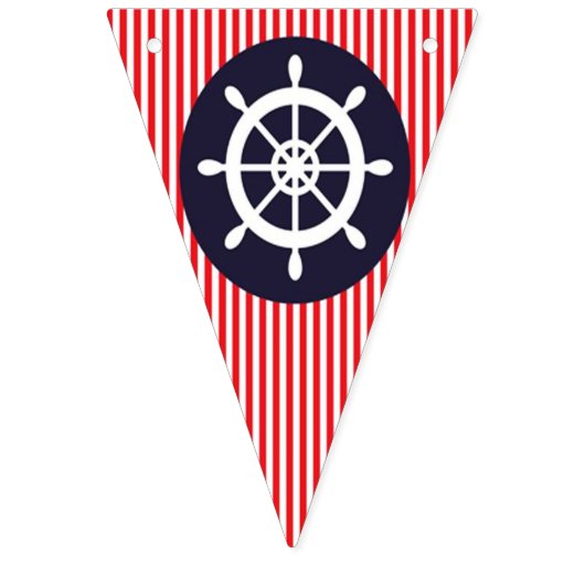 Nautical Bunting. Vlaggetjes (Derde vlag)
