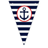 Nautical Bunting. Vlaggetjes (Eerste vlag)