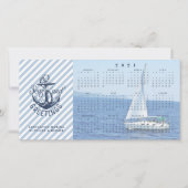 Nautical Business 2021 Calendar SEAsons Greetings Feestdagenkaart (Voorkant)