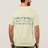 Nautical but Nice Ship Faced T-shirt (Achterkant)