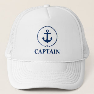 Nautical Captain Anchor Rope Trucker Pet
