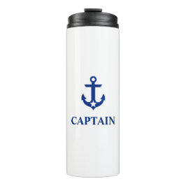 Nautical Captain Anchor Star Thermosbeker