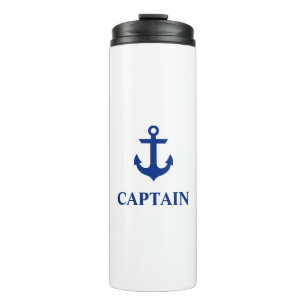 Nautical Captain Anchor Thermosbeker