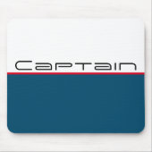 Nautical Captain Sport Stripe Muismat (Voorkant)