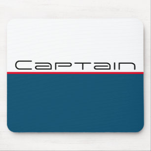 Nautical Captain Sport Stripe Muismat
