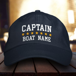 Nautical Captain Your Boat Name Pet Bl