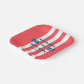 Nautical Celebration Paper Plates Papieren Bordje (Gebogen)